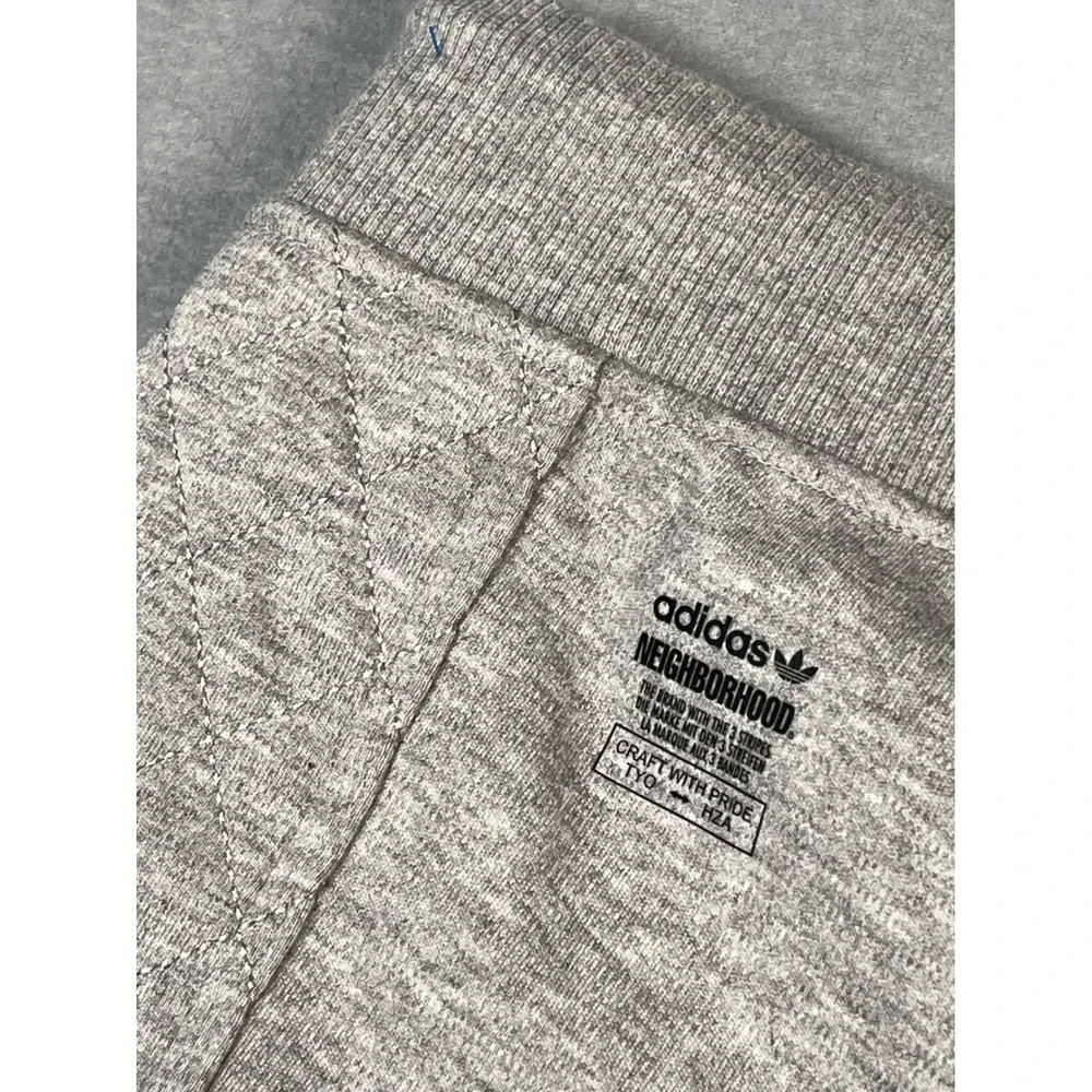 Adidas x Neighborhood Deadstock NH Riders Track Shorts Grey‎ Mens Size S CD7735